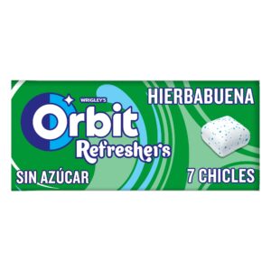 Orbit Refreshers Chicles Sin Azúcar de Hierbabuena