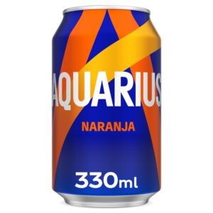 Aquarius Naranja lata 330 ml
