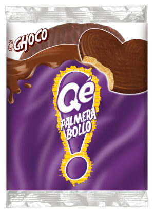 Qé! Palmera Bollo sabor Choco 125 g