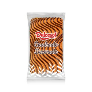 Cuadrado decorado Dulcesol 85 g