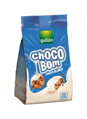 Galletas Choco Bom Chocolate Blanco Gullón