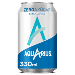 Aquarius Zero Azúcar Limón lata 330 ml
