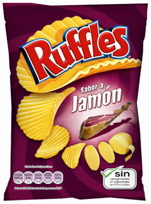 Ruffles sabor Jamón 45 g