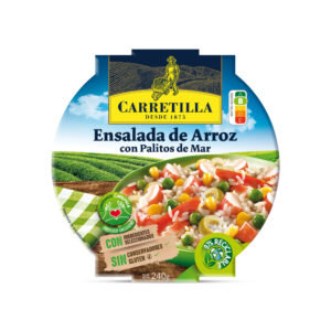 Ensalada de arroz con Palitos de Mar Carretilla Bol 240 g