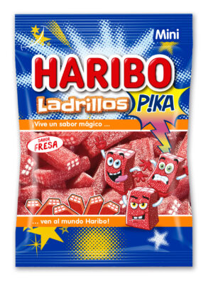 Ladrillos Fresa Pica HARIBO 100 g