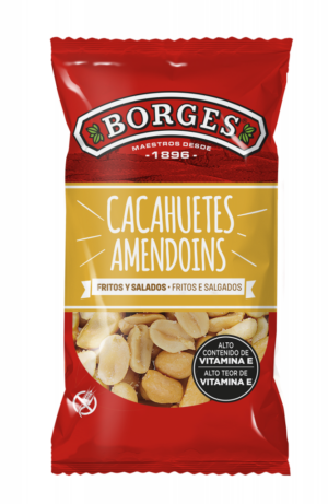 Cacahuetes fritos y salados Borges