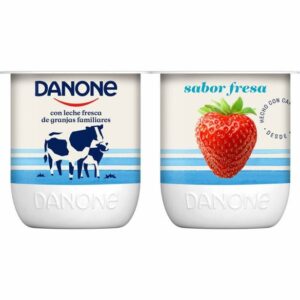 Yogur Danone sabor fresa 120 g