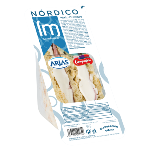 Sándwich Nórdico Mixto Cremoso LM