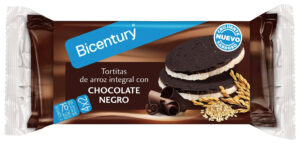 Tortitas de arroz y chocolate negro Bicentury 4x2