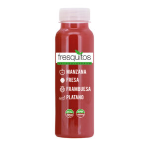 Fresquito LM de manzana, fresa, frambuesa, plátano y arándanos